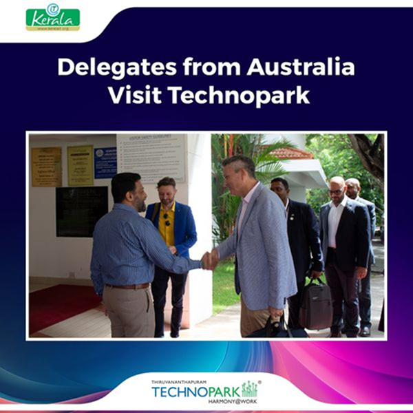 Delegates from Australia visits Technopark